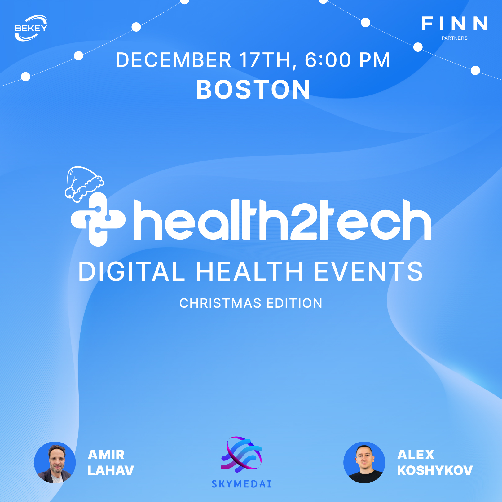 Health2Tech Boston, Christmas/Hanukkah Edition