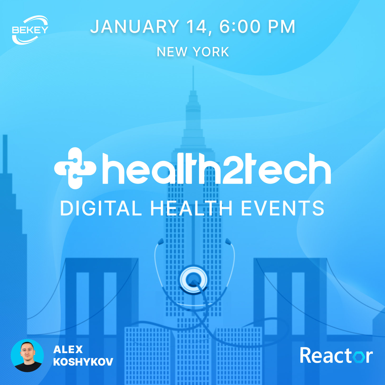 Health2Tech – NYC, January