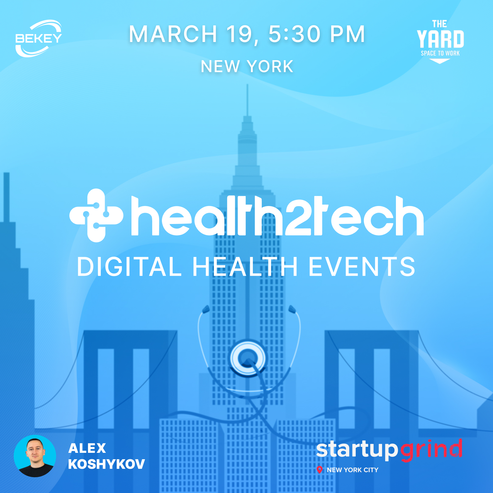 Health2Tech NYC – March 19th 2025