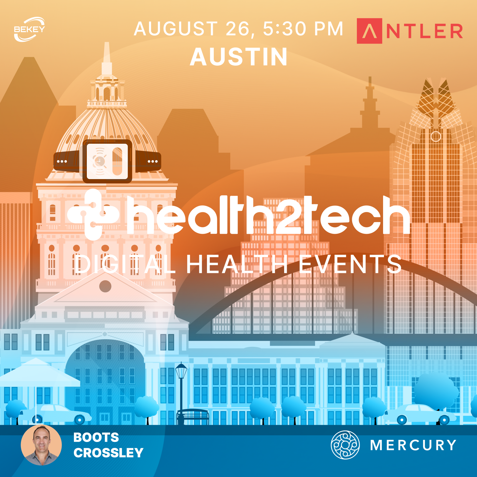 Health2Tech Austin, August 26, 2026