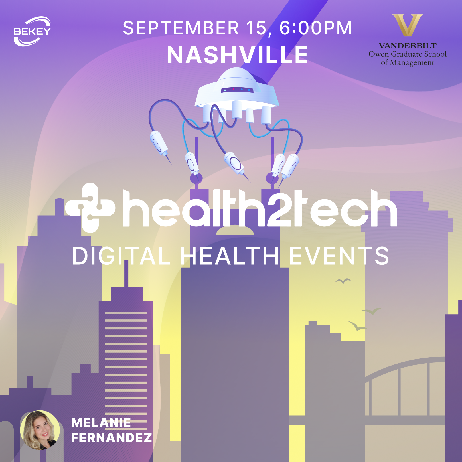 Health2Tech Nashville September 15, 2026
