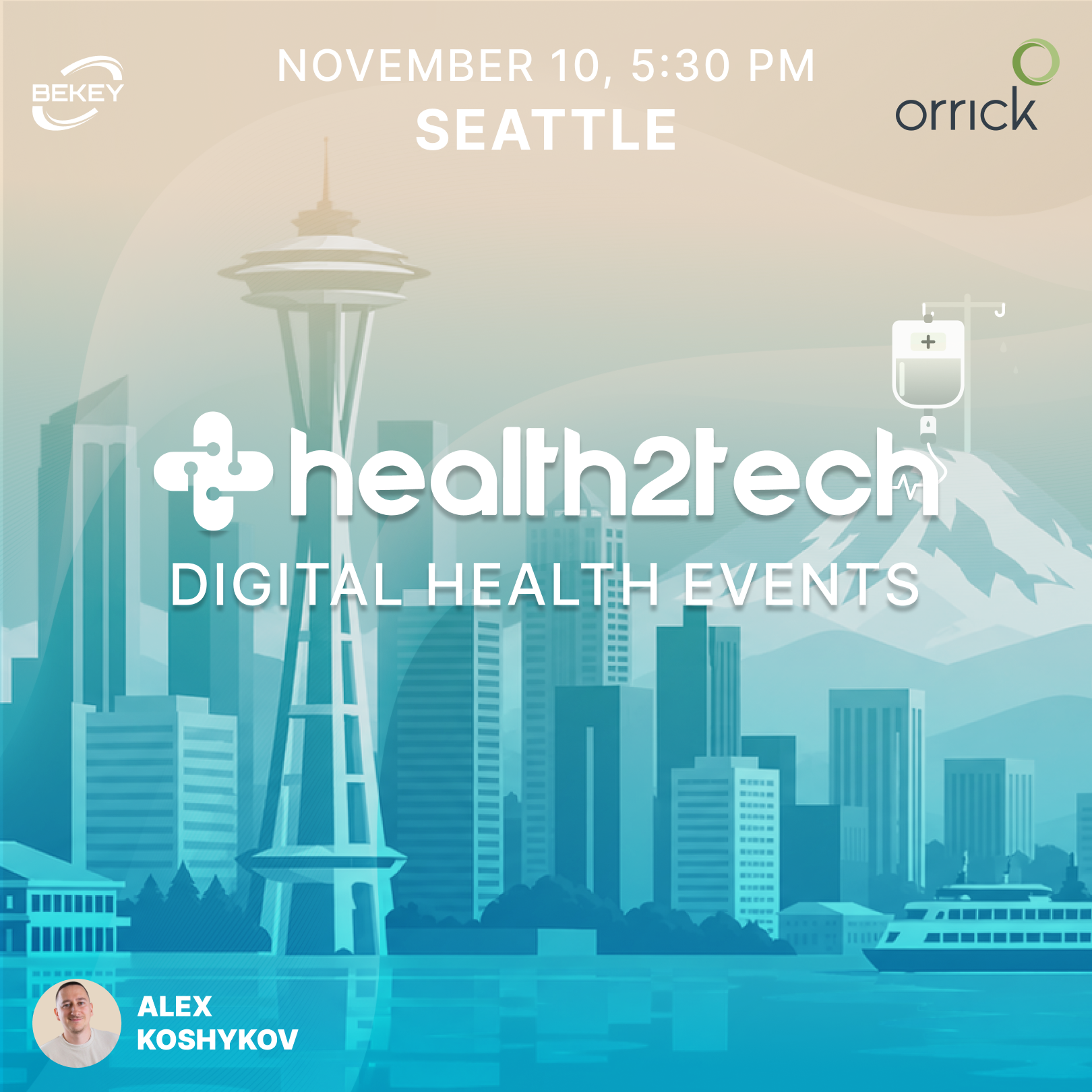 Health2Tech Seattle – November 10, 2026